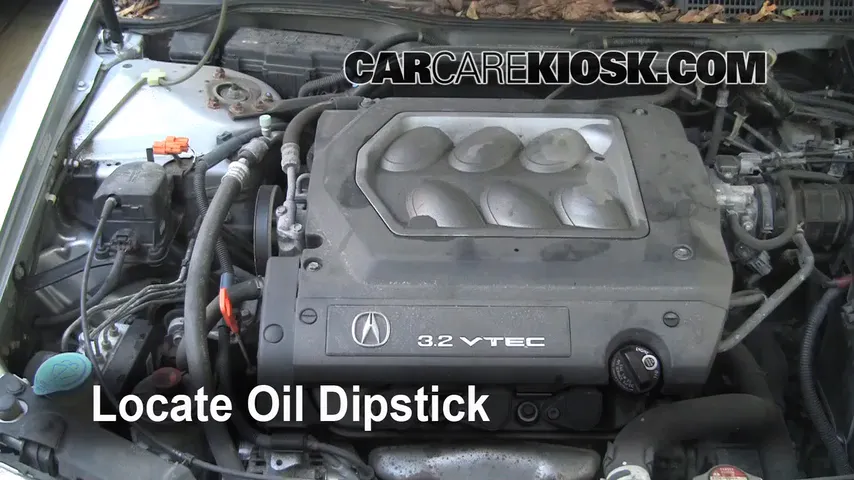 1999 Acura TL 3.2L V6 Oil Check Oil Level